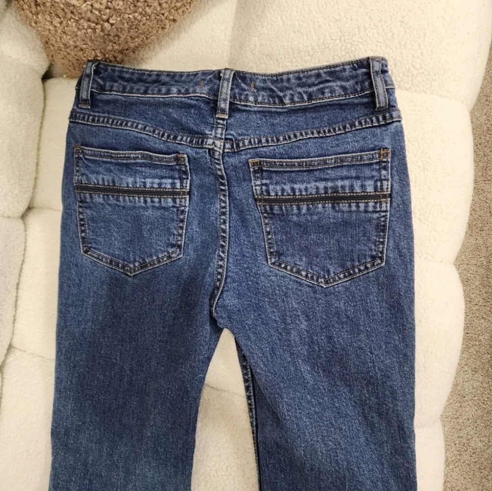 Free People Chloe Crop Flare Jeans🤍